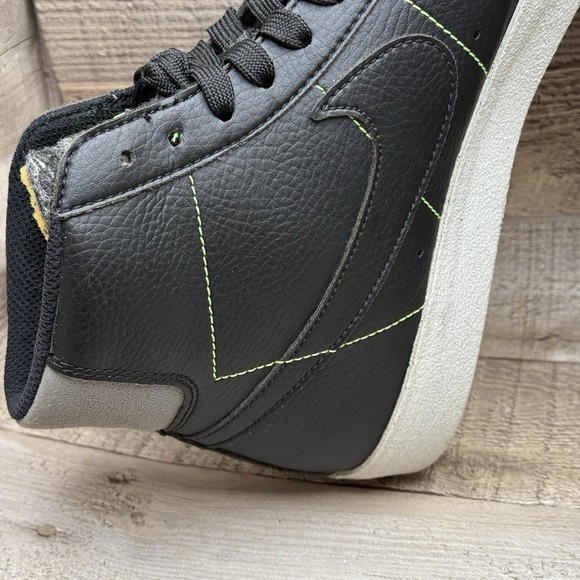 Nike Blazer Mid '77 Vintage Recycled Wool Pack Mens 8.5 8 1/2 Black Green Shoes - Picture 12 of 16